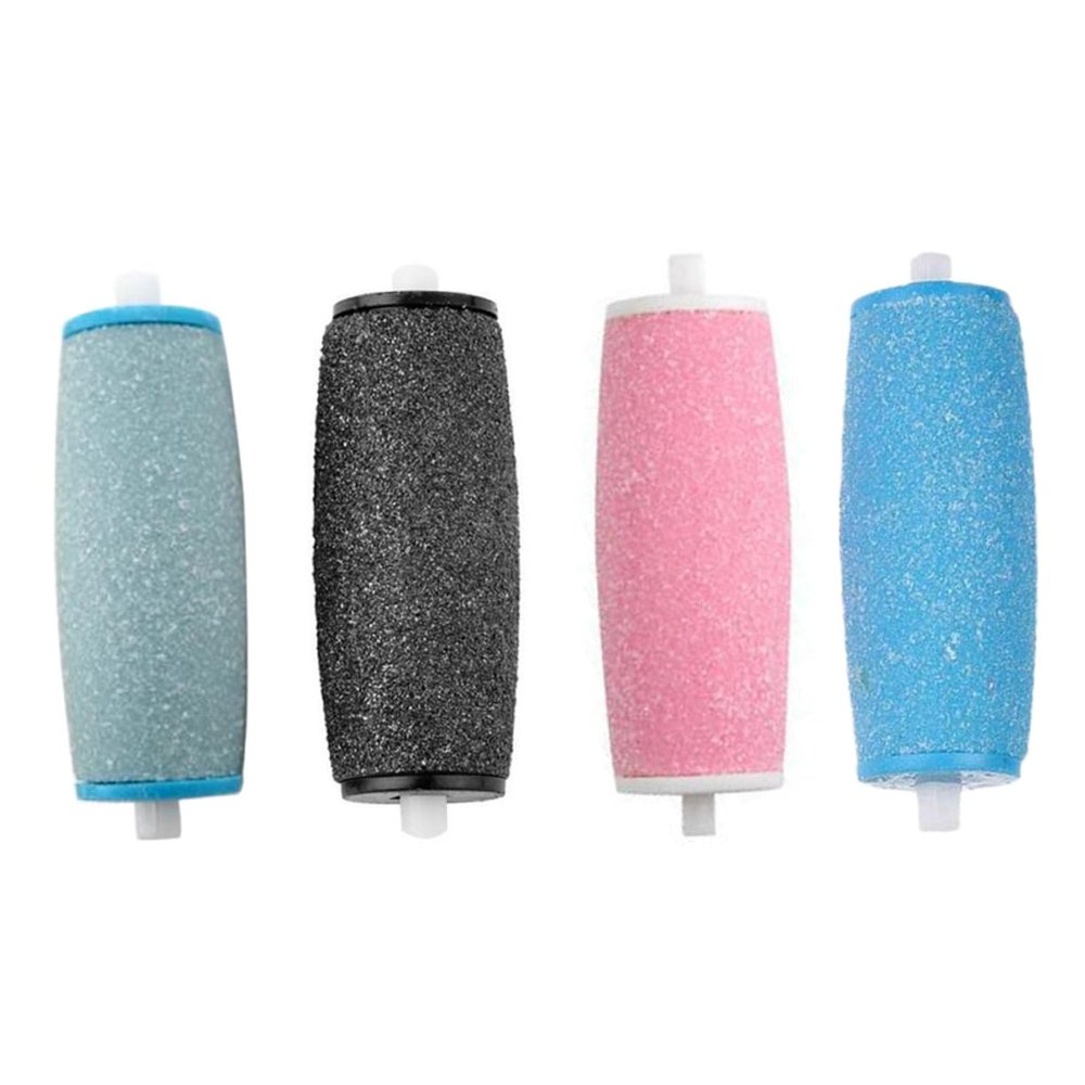 Beatifufu Foot File Roller 10pcs Coarse Roller Heads for Pedi Machine Electronic Foot File Accessory