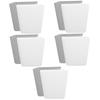 TEHAUX 10pcs Hanging Cup for Rolling Cart Small Hanging Trash Can Rolling Cart Storage Bin Material Space-saving Design view 1