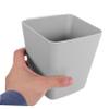 TEHAUX 10pcs Hanging Cup for Rolling Cart Small Hanging Trash Can Rolling Cart Storage Bin Material Space-saving Design view 2