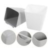TEHAUX 10pcs Hanging Cup for Rolling Cart Small Hanging Trash Can Rolling Cart Storage Bin Material Space-saving Design view 3