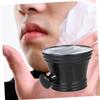 FOMIYES Shaving Bowl for Men Stylish Shaving Soap Cup Black Plastic Comfortable to Hold Handle view 4
