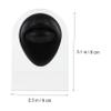 IWOWHERO Silicone Human Mouth Model Practice Piercing Kit Model Body Part Training Mount view 2