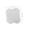 Didiseaon Bathroom Bath Pillow Cups Comfortable PVC Sponge Neck Support for Bathtub for and Hotels Non- Design for Relaxing Baths view 2