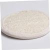 Beatifufu Natural Loofah Makeup Remover Pads 6.5cm Diameter 10pcs/can Facial Cleansing Mats Makeup Wipes Remover Face Wash Cosmetics m view 3