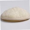 Beatifufu Natural Loofah Makeup Remover Pads 6.5cm Diameter 10pcs/can Facial Cleansing Mats Makeup Wipes Remover Face Wash Cosmetics m view 4