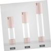 Beatifufu 2pcs Vacuum Lotion Pump Bottles for Travel Pink Essence Dispenser for Cosmetics Easy to Refill and Clean for Makeup and Toiletries view 2