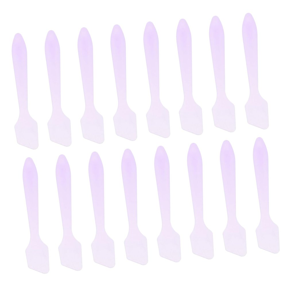 IWOWHERO 100pcs Facial Mask Spoon Cream Application Scoops for Skincare Makeup and Sampling Reusable Easy to Clean for Mixing and Applying Lotions