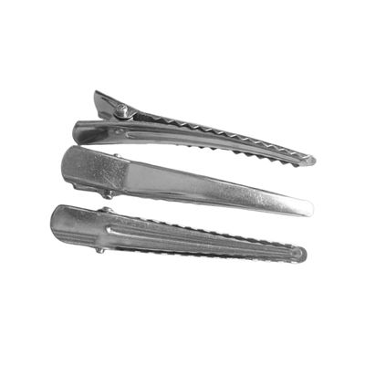 MERRYHAPY 100pcs Metal Duckbill Alligator Clips for Girls Versatile Hair Accessories for Styling Weddings and Parties Smooth Surface Hairpins for Women and Boy Girl