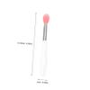 HONMEET 6pcs Portable Silicone Lip Brushes Lipstick and Lip Balm Applicators with Lid for Makeup Enthusiasts and Beginners Versatile for and Eyeshadow Use view 3