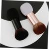 SKISUNO Double-headed Cosmetics Brush for Blush and Powder Application Durable Handle for Daily and Professional Use Easy to Clean and Maintain Purple Sponge Brush view 4