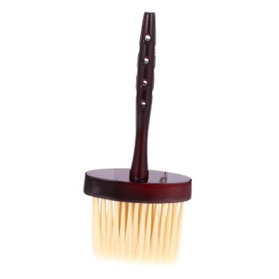 Gogogmee Barber Neck Duster Brush Lightweight Hair Cleaning Tool for Men Durable Handle for Easy Sweeping for Salon Home Use Quickly Removes Broken Hair from Neckline Ears