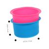 CORHAD 2pcs Silicone Wax Melting Pot Non-Stick Inner Bowl for Reliable Wax Heating for Home and Salon Use Heat-Resistant Design Blue view 3