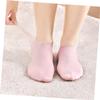 Didiseaon 1pair Silicone Socks for Women Moisturizing Gel Foot Covers for Cracked Heels Softening Rough Skin Nude White Socks view 4