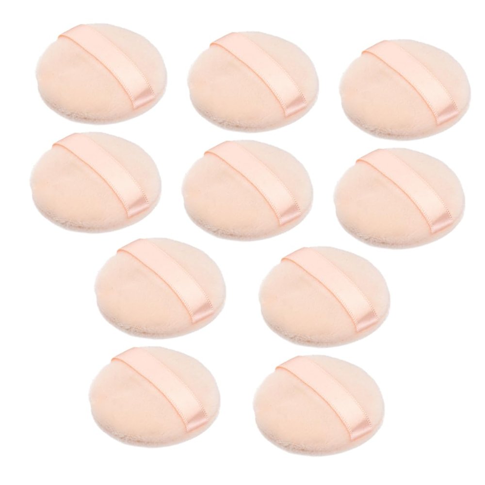 Baluue 20pcs Soft Girl Makeup Pads Puff Cosmetics Puff for Foundation and Blush
