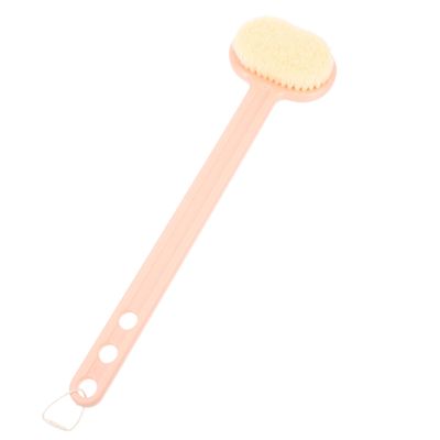 Baluue Body Bath Brush Sturdy Handle for Shower Back Cleaner Body Wash Scrubber Skin Massage Tool Exfoliating Brush
