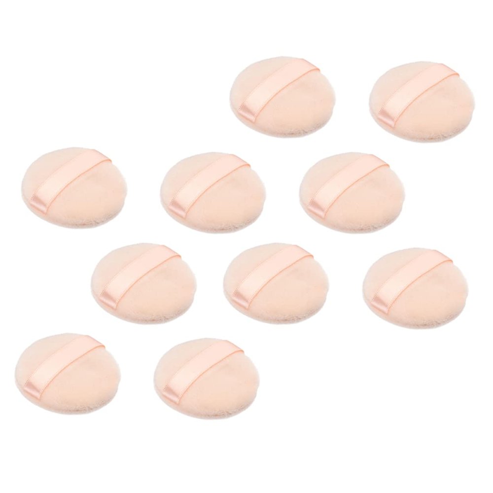 Baluue 20pcs Soft Sponge Makeup Applicators for Loose Powder Puff for Application Compact Gentle Skin for and Everyday Use