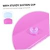 Anneome 2pcs Bathtub Headrest Strong Suction Cups Soft PVC Foam Bath Pillow for Comfort Non-Slip Spa Cushion for Relaxing Bath Experience view 2
