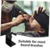 FOMIYES Holder Stand for Men Sleek Desktop Shaving Brush Organizer Multifunctional Design Smooth Edges for Personal Grooming and Space Saving Bathroom view 3