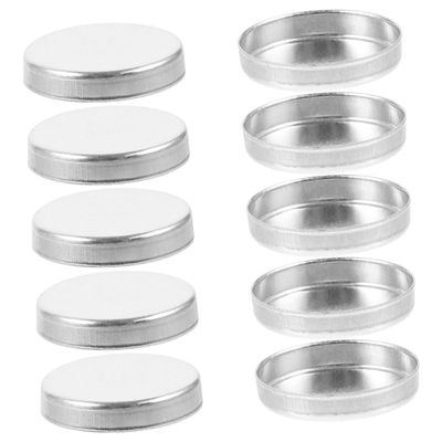 HAPINARY 30pcs Makeup Palette Tool Empty Eyeshadow Blusher Pans Diy Makeup Eyeshadow Pallets Lip Balm Case Cosmetics