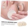 ORFOFE 40pcs Loofah Absorbing Tool Face Cleaning Oil Dry Absorbent Oil Blotting Sheets for Face view 2