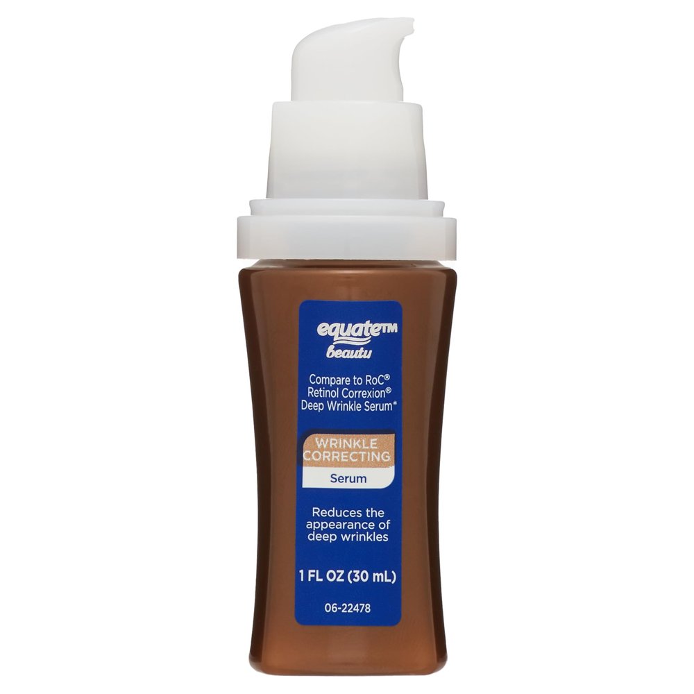 Equate Beauty Wrinkle Correcting Serum, 1 fl oz and card gift Maker Explorador