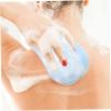 WOONEKY 1pc Silicone Bath Brush Multi-Functional Exfoliating Sponge for Home Bathing Easy to Use Hanging Rope for Relaxing Shower Experience view 2
