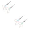 Baluue 4pcs Boys and Girls Safety Hair Clippers Hairdressing Scissors Hair Styling Tools Easy to Carry for Home and Salon view 1