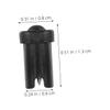FOMIYES 60pcs Eyelash Extension Bottle Needles Blocking Tips for Lash Application Plastic and Nozzles for Salon and Home Use view 2