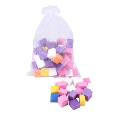 Beatifufu 1bag Colorful Nail Sponge Files Set Nail Buffers for Gentle Polishing and Shaping Mini for Home and Salon Use Manicure Tools for Smooth Shiny