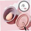 Baluue Makeup Brush Cleaner Silicone Pad Brush Cleaning Tool Makeup Mat Drying Basket view 2