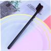 Baluue Dual-ended Eyebrow and Eyelash Comb Stainless Steel Portable Makeup Brush Tool for Grooming Separation and Styling Lashes and Brows for Travel and Everyday Use view 2