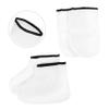 MERRYHAPY 2pairs Moisturizing Paraffin Wax Bath Gloves and Booties for Hand and Foot Care Intensive Hydration Mitts for Home Salon Use for Cracked Skin Treatment view 2