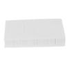 Beatifufu 48pcs Trapezoid Makeup Sponge Versatile Cosmetic Puff for Foundation Powder Application Blending Gentle Skin Types Biodegradable Natural view 1