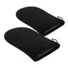 FOMIYES 1pair Self Tanning Mitt Applicator Glove Soft Material for Even Lotion Spread Sunless Tanning Black Reduces Product Waste Machine Washable Safe for Skin view 1