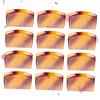 Baluue 12pcs Teeth Hair Side Combs Plastic Hair Combs for Women Styling Accessory Detangler Yellow view 4