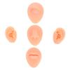 FOMIYES 1set Realistic Ear Models for Piercing Practice Silicone Simulation Nose and Lip Piercing Training Tools and Reusable for Authentic Skill Development view 1