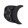 Beatifufu Silicone Neck Rest Pillow for Hair Washing Comfortable Suction Cup Cushion for Salon and Home Use Durable and Reusable Hairdressing Accessory Black view 1