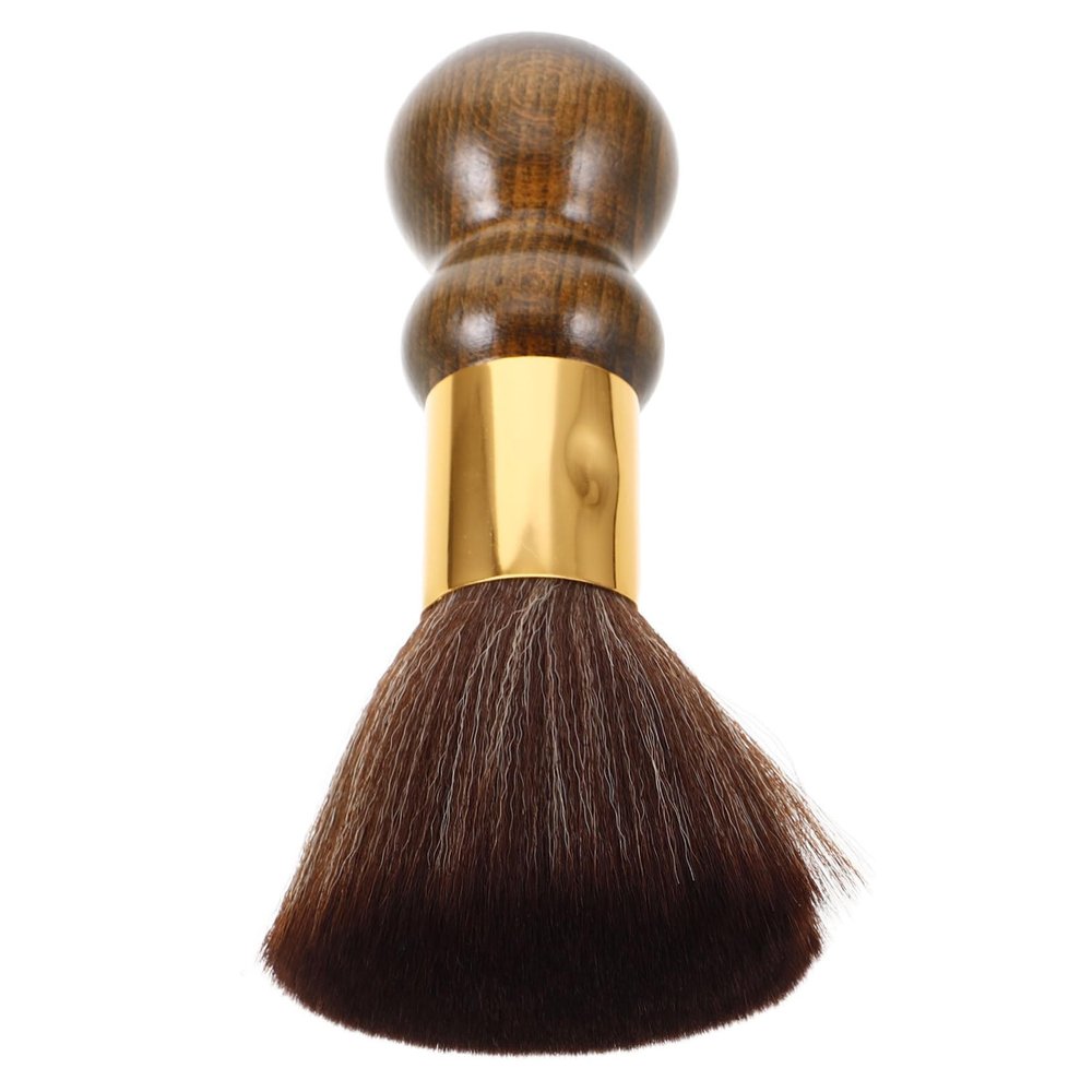 FOMIYES Men Beard Brush Soft Bristles for Grooming and Cleaning Portable Handle Hair Cleaning Brush for Beards and Hair for Personal Use and Salons
