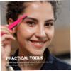 MERRYHAPY 2pcs Multifunctional Eyelash Brush and Eyebrow Comb Double-headed Foldable Grooming Tool for Easy Separation and Cleaning of Lashes and Brows Lightweight and Portable Design view 4