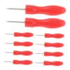 FOMIYES 10pcs Lash Extension Glue Bottle Piercing Needles Blocking Nozzle Pins Ergonomic Handle view 1