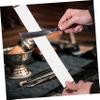 Ipetboom Professional Double-sided Strop Canvas Sharpening Strap for Barbers and Home Use for Maintaining Straight and Folding Blades view 4