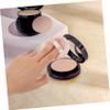 MERRYHAPY 10pcs Round Cotton Loose Velour Makeup Pads for Blusher Setting Powder and Highlighter Portable Easy to Use Makeup Tools view 3
