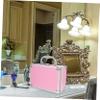 Beatifufu Aluminum Makeup Case Portable Organizer for Travel Sturdy Storage Box Makeup Organizer view 3