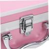 Beatifufu Aluminum Makeup Case Portable Organizer for Travel Sturdy Storage Box Makeup Organizer view 4