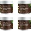 BCL SPA Jasmine Coconut 4-STEP Complete System includes a 16 oz Dead Sea Salt Soak, a 16 oz Rice Scrub, a 16 oz Moisture Mask, and a 16 oz Massage Cream for Profeesional or Home Use Made in USA view 1