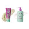 [Dear Doer] Dazzling Body Scrub in Tube - Radiant & Gentle Exfoliator with Grape Seed 3.38 fl oz/Dazzling Radiant Body & Hand Lotion | Vegan | 10.14 fl.oz - pH-Balanced, Non-Sticky Vitamin Lotion view 1