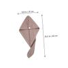 Baluue 2pcs Water-Absorbent Hair Wraps for Quick Drying Caps for Wet Hair Care Gentle Microfiber Turbans and Bathing Supplies for Home Use view 3