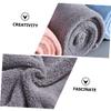 Baluue 2pcs Fleece Hair Drying Towel Wrap Fast Absorbent Hair Hat for Women Double Design for Quick Drying Lightweight and Comfortable Wrap view 3