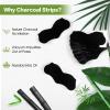 YUXIANLB 70Pcs Bamboo Charcoal Face Strips For Blackheads Pore Cleansing Strips Nose Blackhead Remover Deep Cleansing Charcoal Strip Effective Control Of Oily Skin Clogged Pores Practical For Unisex view 4