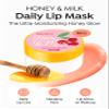 A'PIEU Honey & Milk Daily Lip Mask (Berry) - Nourishing Overnight Korean Lip Mask | Hydrating Lip Moisturizer with Honey, Propolis & Royal Jelly for Soft, Plush Lips view 2